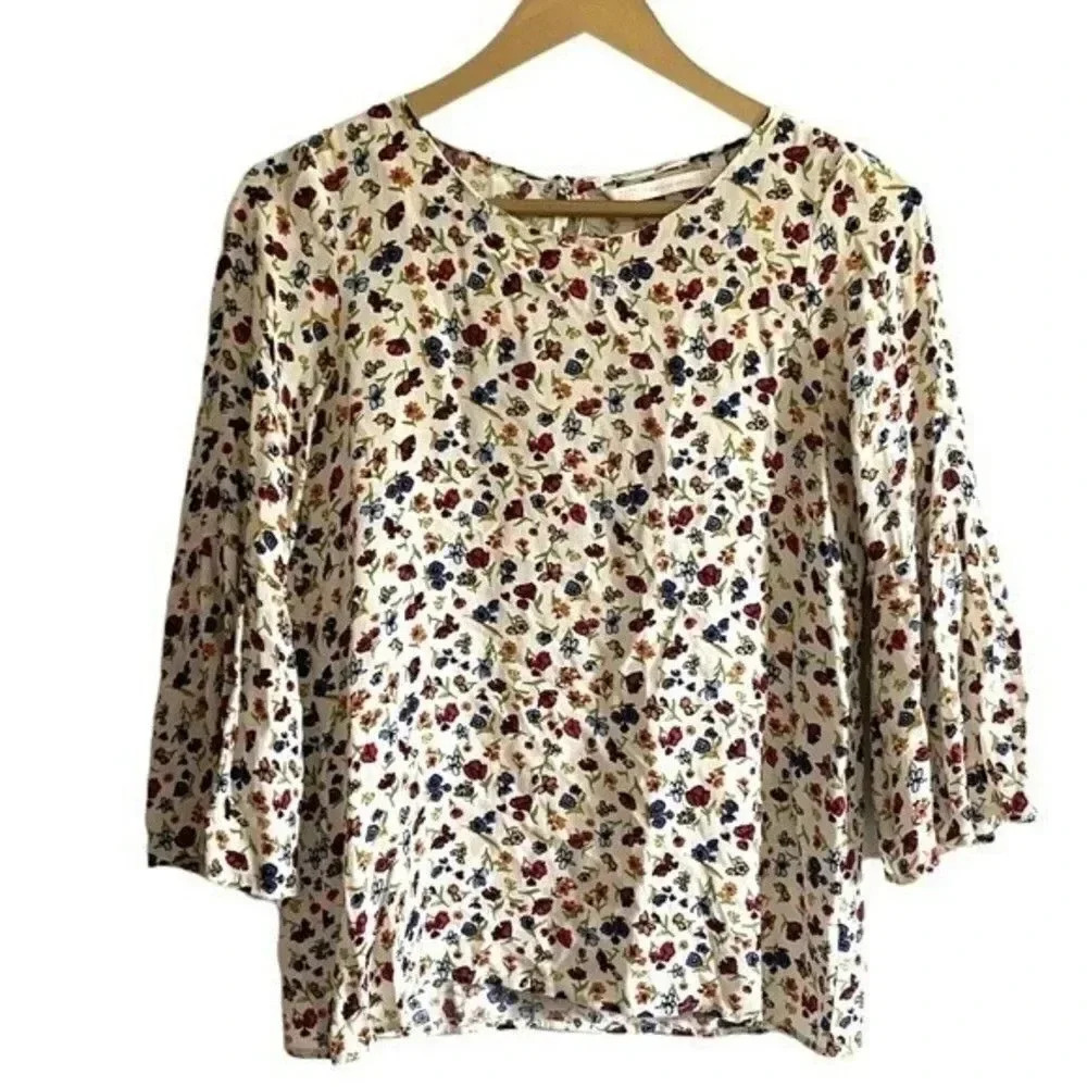 Zara Floral Top